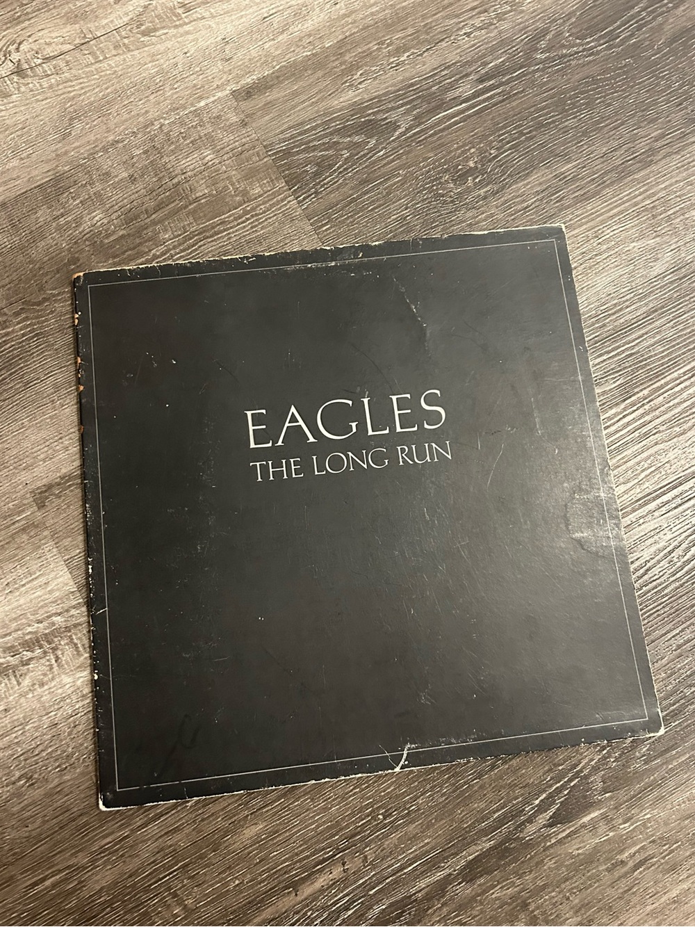 eagles the long run vinyl LP